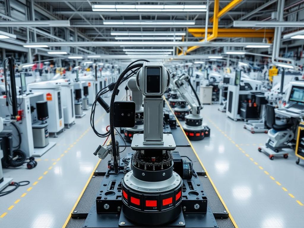 Manufacturing factory floor